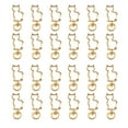 thumbnail image 1 of 30pcs Cat-shaped DIY Keychain Accessories Keyring Buckle Handmade Bag Accessory, 1 of 7