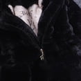 thumbnail image 4 of Staki Kids Girls Winter Warm Coats Jacket Clothes Outwear Overcoat Ear Hooded Faux Fur Thicken Fleece Toddler 12M-7Y(Black,5-6 Years), 4 of 4