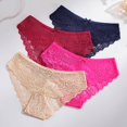 thumbnail image 3 of Yammkia Culottes pour Femmes, Culottes Taille Haute pour Femmes, Culottes Couvrantes pour Dames (Rouge,P), 3 of 4