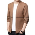 thumbnail image 2 of Suéter tipo cárdigan de alta calidad para hombre, chaqueta de negocios, novedad de primavera, 2 of 5