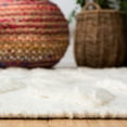 thumbnail image 4 of SAFAVIEH Casablanca Winona Solid Wool Area Rug, Ivory, 3' x 5', 4 of 10