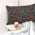 thumbnail image 4 of Balery Strawberry Funda de Cojín Estampada, Regalos para Mujeres, Regalos de Amor para Ella, Regalos para Novia o Esposa, Funda de Almohada-14"x20", 4 of 6