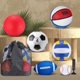 thumbnail image 4 of Juego de pelotas multideporte Realspring de 6 piezas con bolsa y bomba, 4 of 6