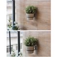 thumbnail image 4 of 3Pcs Foldable Flower Pot Holder Ring Wall Planter Hook Max Load 5.5-6.6Lbs, 4 of 10