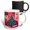 Multicolor, variant on 3drose, Mid Century Modern Yule Tree and Holday Ornament Vector Art, 11oz Two-tone Black Mug