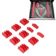 thumbnail image 1 of 10Pcs 24 Slots  Wrench Holders, ABS Adjustable Modular Wrench Storage Organizer Rack Tool for Offset Combination Open End Ratchet Short Wrenches, 1 of 7
