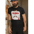 thumbnail image 2 of Old Glory Mens Christmas Santa Jaws Claus Horror Short Sleeve T Shirt, 2 of 6