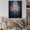 thumbnail image 2 of Designart "Chandelier Sublime beauty I" Glam Print on Natural Pine Wood, 2 of 5