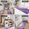 thumbnail image 5 of Purple Gold Marble Pattern Kitchen Rugs Sets Of 3,Kitchen Runner Rugs Non Skid Washable,Decorative Kitchen Floor Mats for Kitchen,Sink,Laundry,17"x30"+ 17"x47" + 17"x59", 5 of 6