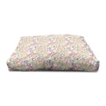 thumbnail image 3 of Abstract Pet House, Pattern with Circles and Dots Bubble Rings Spotted Springtime Enjoyment Theme, Outdoor & Indoor Portable Dog Kennel with Pillow and Cover, 5 Sizes, Multicolor, by Ambesonne, 3 of 4