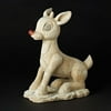 Roman 17.75" Solar Rudolph Christmas Outdoor Garden Statue