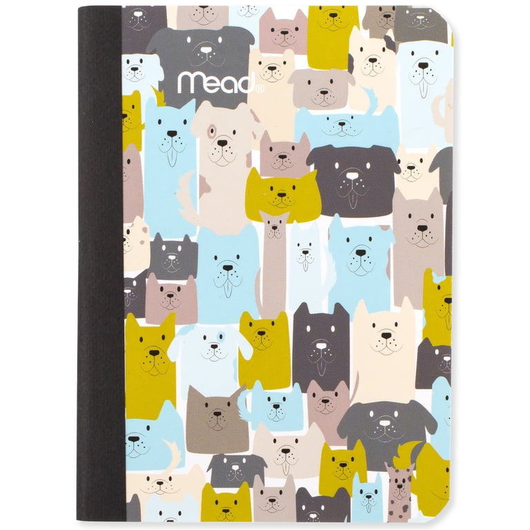 Mead Mini Fashion Composition Book, Narrow Ruled, 80 Sheets, Paper