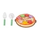 thumbnail image 1 of Juego de pizza de madera para niños, juego de rol educativo, juego de cortar comida, regalo de cumpleaños S, 1 of 9