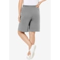 thumbnail image 2 of Woman Within Plus Size Sport Knit Short, 2 of 6