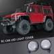 thumbnail image 5 of 4pcs RC Car LED Light Cover Pantalla para 1:10 Tamiya HSP (Round Black), 5 of 6