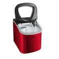 Frigidaire, 26 Lbs. Ice Maker, Red Stainless Steel, EFIC130