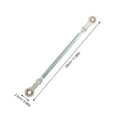 thumbnail image 3 of 2pcs Go Kart Tie Rods Replacement Tie Rods Steering Tie Rod End Kit ATV Parts, 3 of 8