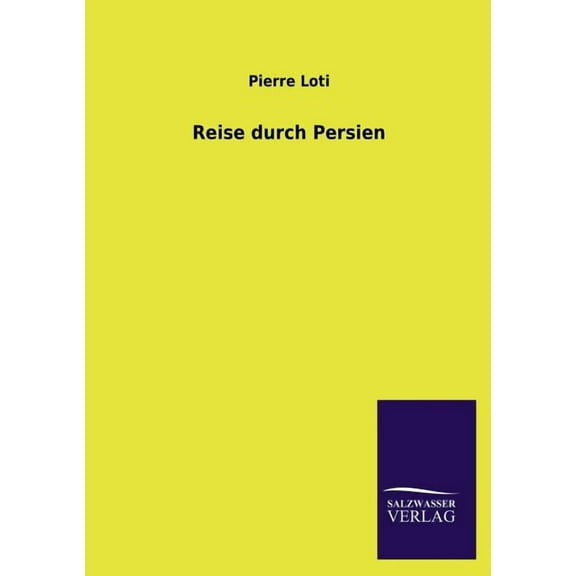 Reise Durch Persien (Paperback)