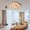 Dark Wood, variant on UEEYAC Japanese Art Design Wooden Ceiling Lamp Living Room Chandelier