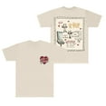 thumbnail image 2 of Avery Anna Doodle T-Shirts Let Go Letters Tour Merch Cosplay Women Men Fashion Short Sleeve Tee, 2 of 6