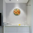 thumbnail image 3 of Golden Sunflower Field Summer Pattern Wall Clock Silent Non Ticking 10 Inch Round Easy to Read for Home Office School Clock, 3 of 7