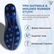 thumbnail image 5 of Vizari Botas de Fútbol USA Stealth para Terreno Firme para Niños: Calzado Deportivo Duradero y Ligero para Niños y Niñas, Azul/blanco, Talla 4.5., 5 of 6
