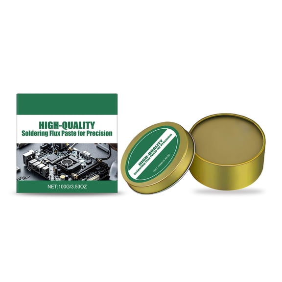 Lead-Free Solder Paste for Electronics Repair, High Wetting Flux for Circuit Boards & Chip Soldering