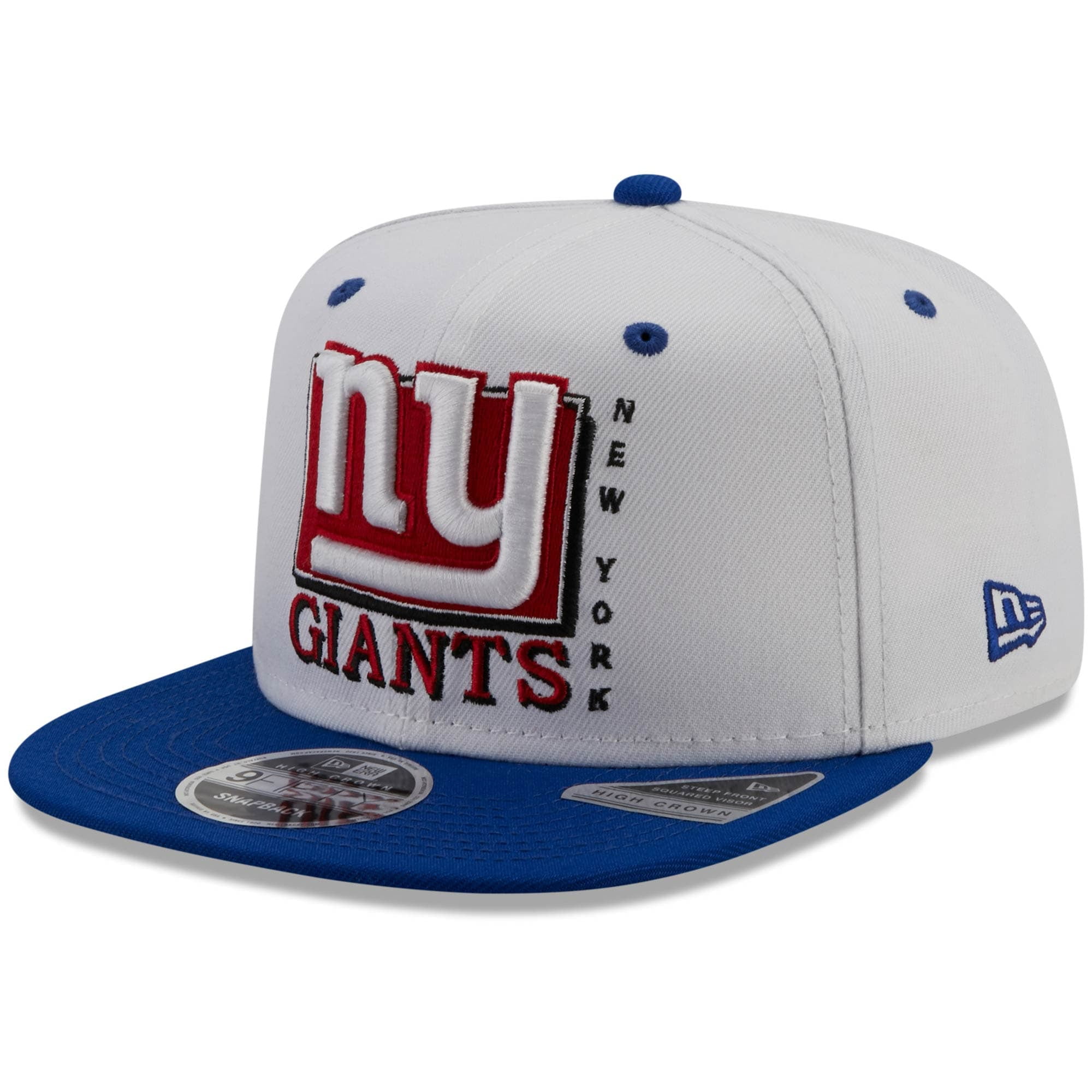 حلاوة نتف الشعر New York Giants New Era Retro Adjustable Snapback Hat - White ... حلاوة نتف الشعر