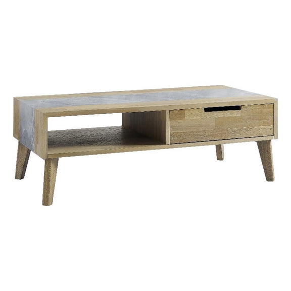 Steve Silver Calgary Gray Sintered Stone Cocktail Table