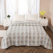 sruoe Summer Cooler Quilt, Lightweight Summer Quilt Full Queen for All Seasons, Breathable Naked Sleeping Skin-Friendly Washed Cotton Quilt, Cooler Fiber Ice Blanket, Cotton