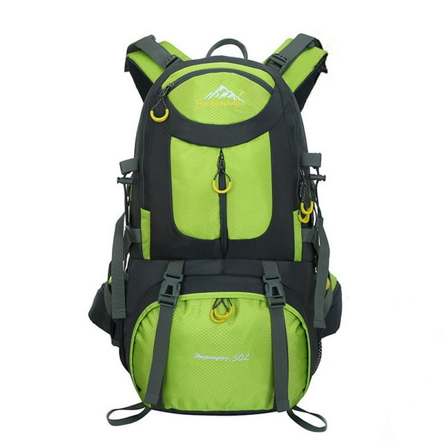 Lolmot Essentiels de Randonnée pour Femmes Sac à Dos de Randonnée 50 L, Sac d'Essentiels de Camping Imperméable, Sac à Dos de Randonnée Léger 45+5 Litres