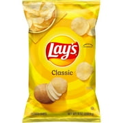 Lay's Classic Potato Chips, 8 oz, Plastic Bag