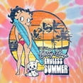 thumbnail image 4 of Wild Bobby Betty Boop Endless Summer Beach Pudgy the Dog Betty Boop Tie-Dye T-Shirt, Aerial Spiral, X-Large, 4 of 4