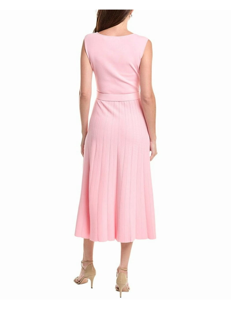 strapless open back dress Pleated Midi Dress – Elie Tahari