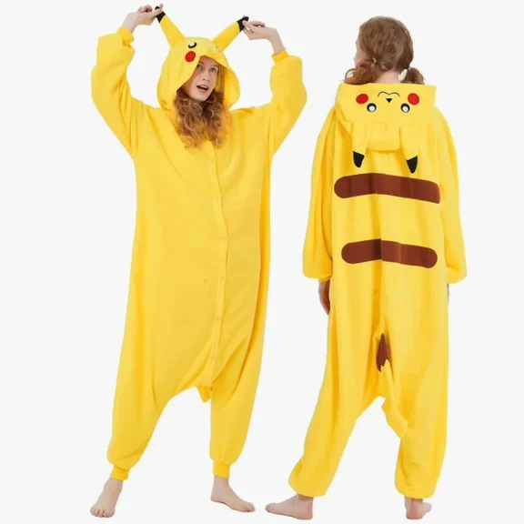 Halloween Christmas Animal Pajamas One Piece Cosplay Unisex Jumpsuits Adult Hooded Pyjamas