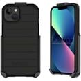 thumbnail image 2 of BELTRON Case with Belt Clip for iPhone 13 2021, Slim Protective Hybrid Case with Rotating Belt Clip Holster for iPhone 13 6.1 Black, 2 of 9