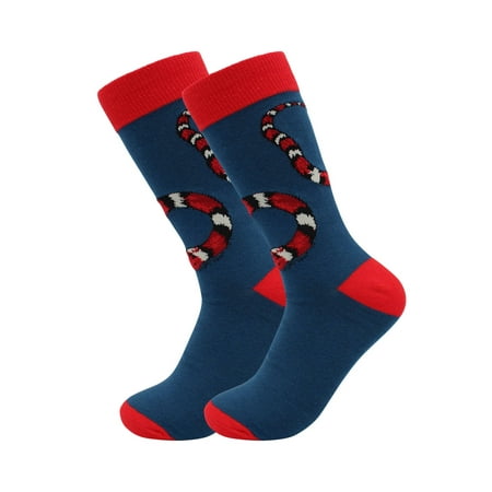 

Animals Casual Dress Socks - Snake - For Men and Women