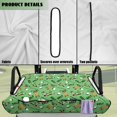 thumbnail image 6 of Uorisanigo Golf Cart Seat Cover Soft Funny Sausage Golf Green Golf Cart Seat Towel Blanket with 4 Storage Pockets Seat Protector for Yamaha, EZGO, Club Cars, Icon and More 2-Seats Cart, 6 of 7
