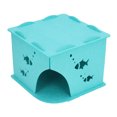 thumbnail image 4 of Cardboard Cat House, Portable Insulated DIY Felt Cat House For Cat For Pet ANGGREK Otros, 4 of 8