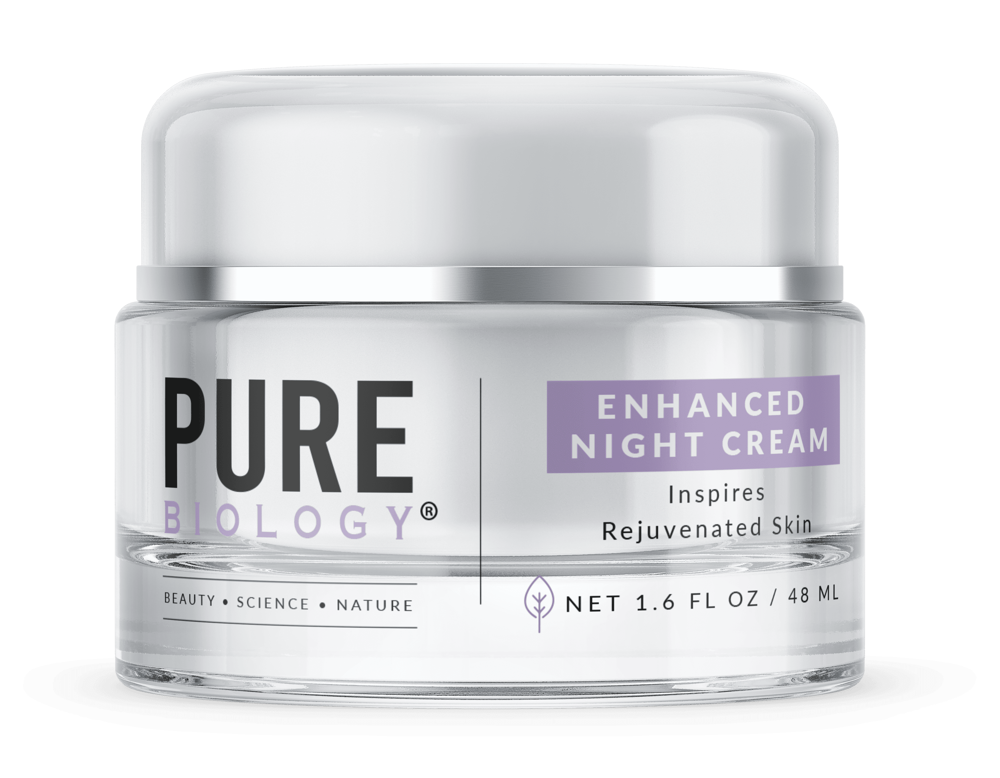 Retinol Cream for Face - Pure Biology Face Moisturizer for Oily Skin with Vitamin E - Face Moisturizer for Women and Men with Hyaluronic Acid - Hydrating Retinol Night Cream for Dry Skin