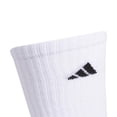 thumbnail image 3 of Calcetines Adidas Athletic para hombre, paquete de 6 unidades, con ajuste de arco acolchado, 3 of 5