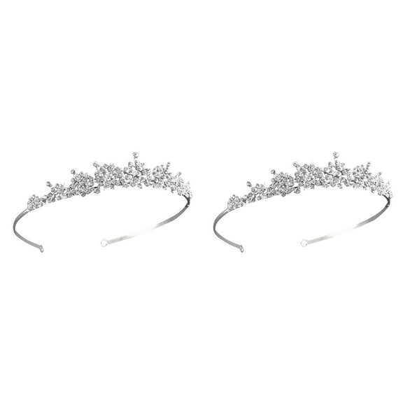 Set of 2 Headpiece Gender Reveal Hair Jewelry Wedding Birthday Party Miss Bride