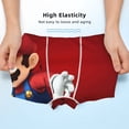 thumbnail image 5 of Gokiu Mario Boys' and Toddler Underwear Comfort Flex Waistband Boxer Briefs, 5 of 8