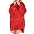 thumbnail image 1 of Sudadera Tipo Hoodie Cobija Unisex Hoodie Shendy Vendy Con Capucha Afelpada Suave Rojo, 1 of 5