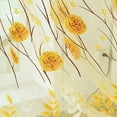 thumbnail image 5 of WIFKLSIIPG Rideau de Fenêtre 39 Pieds'x106 Pieds' Décoration Écran Fleur en Grappe Tulle Rideau Tulle Voilage Draperie Tissu Polyester, 5 of 5