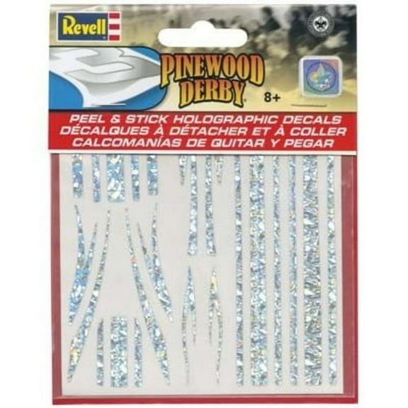 Peel & Stick Holographic Decal Stripes