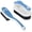 Blue, variant on Soft Bristle Scrub Cleaning Brush Stain Remover Brush Fabric Cleaning Brush Laundry Brush Small Scrub Brush Cleaner Household Cleaning Brushes for Carpet, Clothes, Bathroom,Sneaker-2 Pack (Blue)