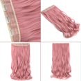 thumbnail image 2 of MY-LADY 5Clips Straight Synthetic Clips in Hair Extensions 3/4 Full Head Clips on Hairpieces for Women 24inch ash pink, 2 of 8
