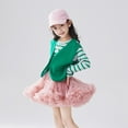 thumbnail image 6 of Mercatoo Kids Toddler Girls Tutu Skirt Sequins Mesh Fl𝐮𝐟fy 𝐑uffle Skirts Daily Casual Girls Birthday P𝐚rty Clothes, 6 of 8