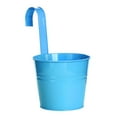 thumbnail image 2 of Hanging Bucket Wear-resistant Solid Color Iron Hook Pots Balcony Accessories for Garden, 2 of 9